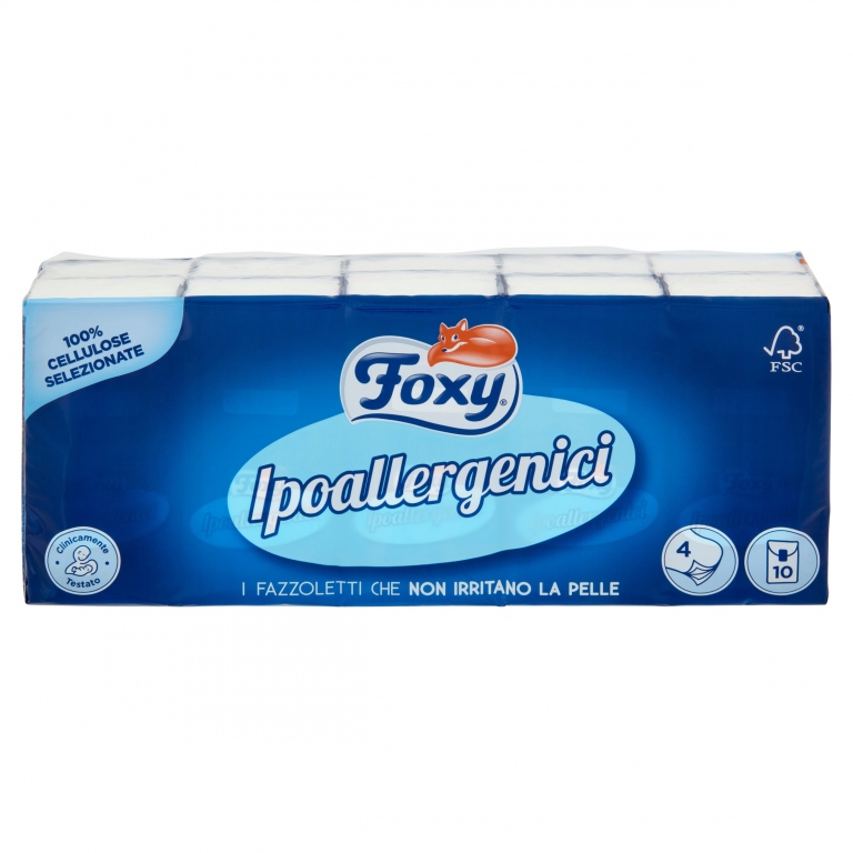 FAZZ.IPOALLERGENICI FOXY PZ 10                    