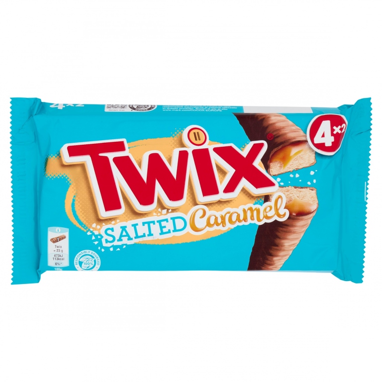 TWIX SALTED & CARAMEL MULTIPACK GR.184(GR.46X4)   