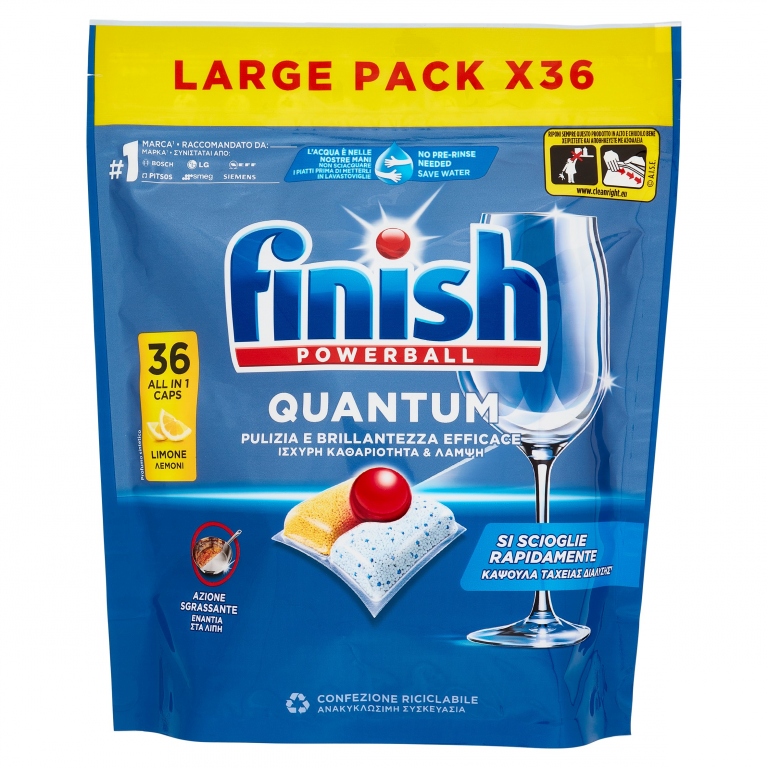 FINISH QUANTUM TABS PZ.36 LEMON                   