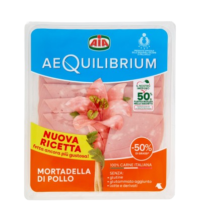 AIA AEQUILIBRIUM MORTADELLA DI POLLO GR.130       