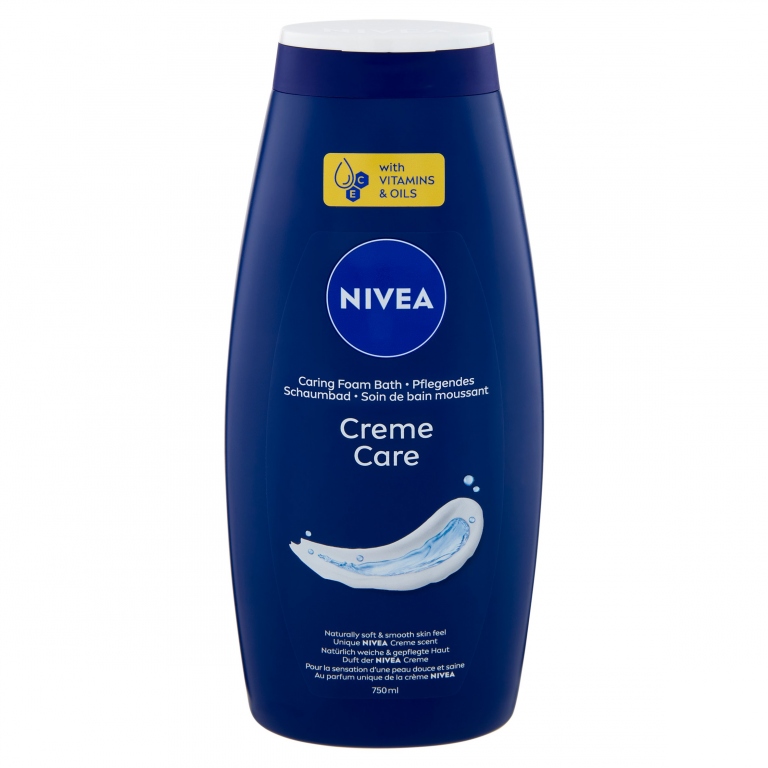 BAGNOSCH.NIVEA ML.750 CREME CARE NEW              