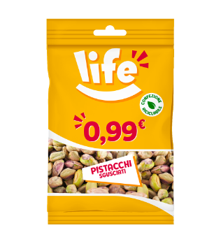 LIFE PISTACCHIO SGUSCIATO GR.20 T.0,99            