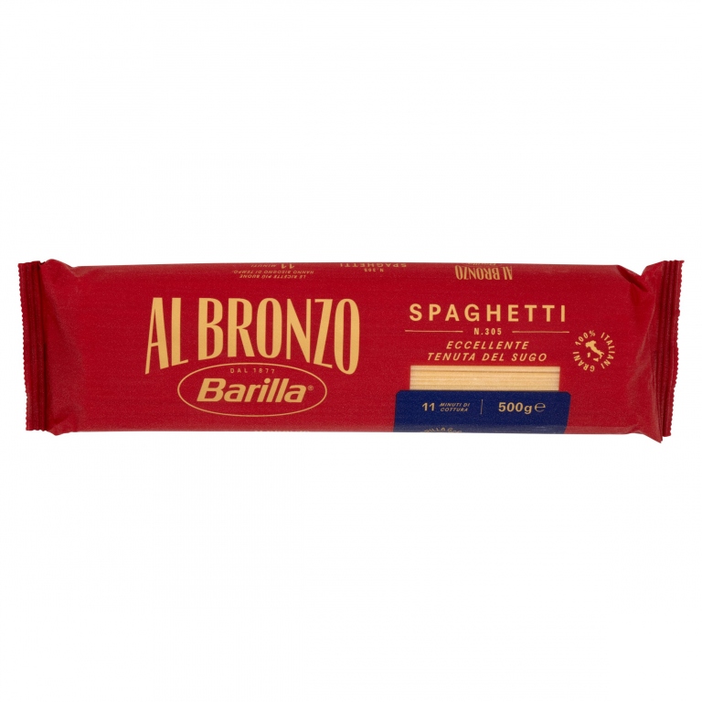 PASTA BARILLA AL BRONZO SPAGHETTI GR.500          