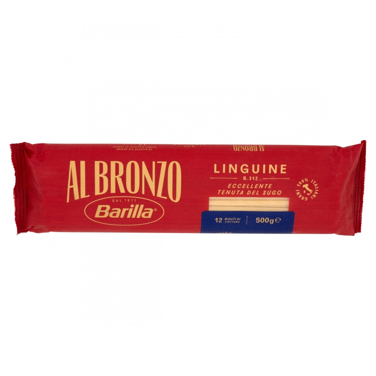 PASTA BARILLA AL BRONZO LINGUINE GR.500           