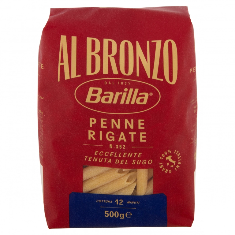 PASTA BARILLA AL BRONZO PENNE RIG. GR.500         