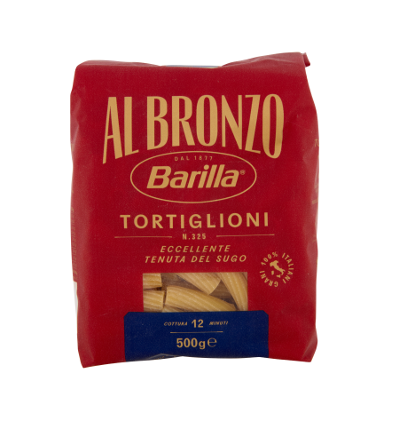 PASTA BARILLA AL BRONZO TORTIGLIONI GR.500        