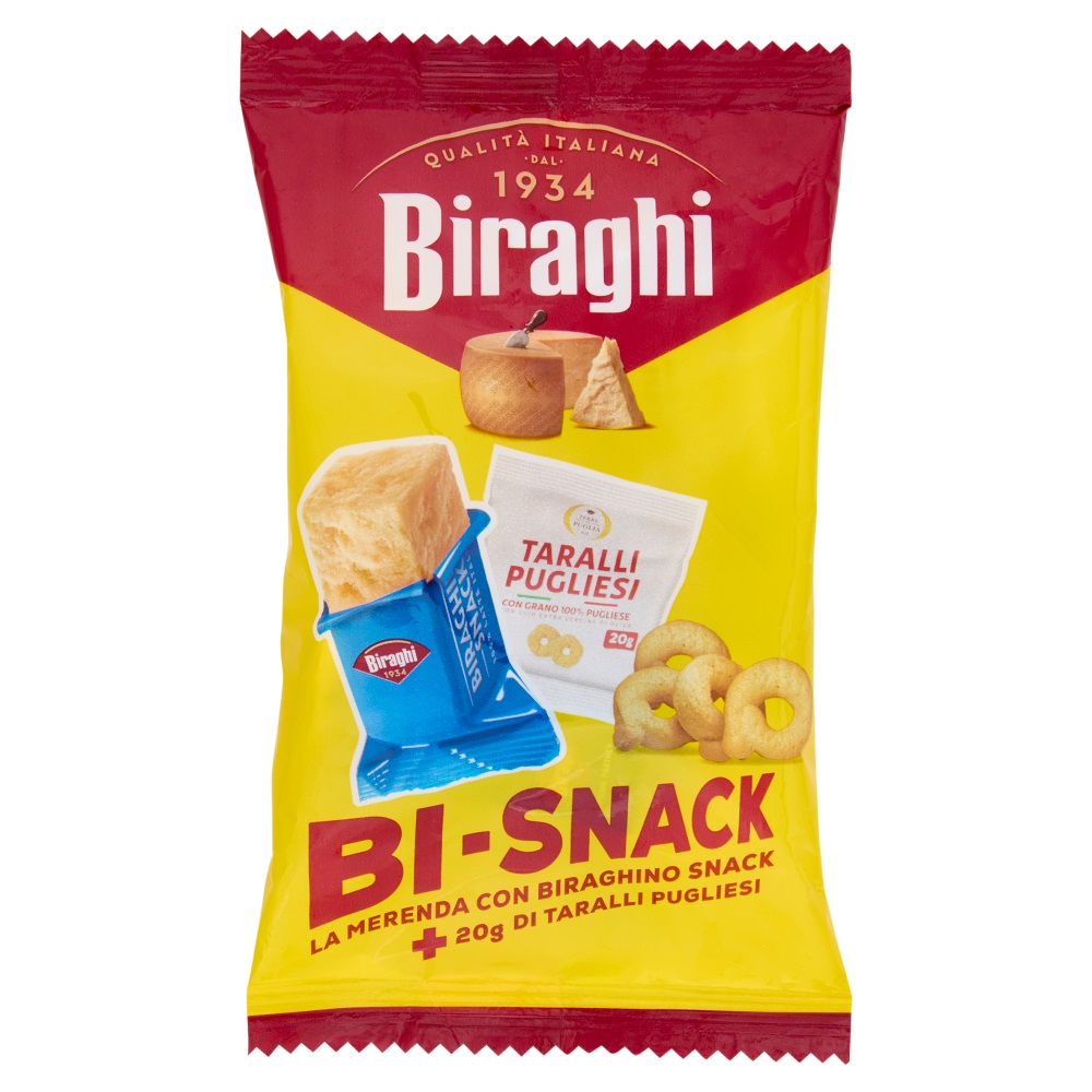 BI-SNACK BIRAGHI FORMAGGIO+TARALLI                
