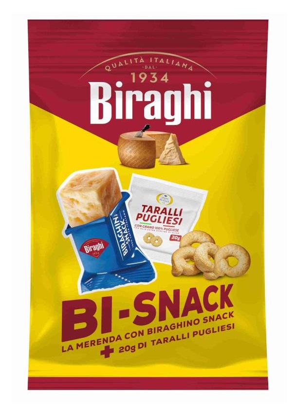 BI-SNACK BIRAGHI FORMAGGIO+TARALLI                