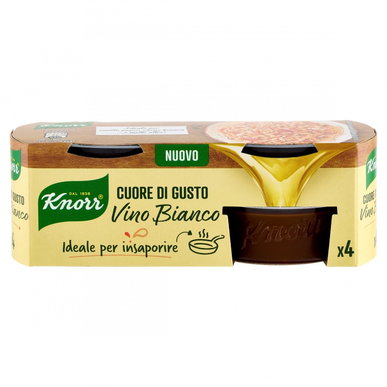 DADI KNORR CUORE DI BRODO VINO BIANCO GR28X4      