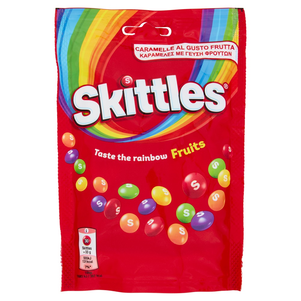 SKITTLES FRUITS GR.136 BS                         
