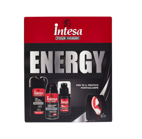 CONF.REGALO INTESA POUR HOMME ENERGY +PORTASCARPE 