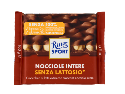 RITTER SPORT S/LATTOSIO NOCCIOLE GR.100           