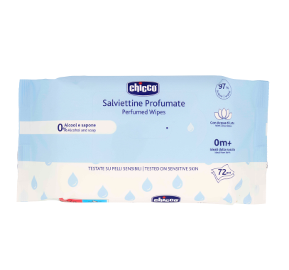 SALV.CHICCO BABY PZ 72 PROFUMATE                  