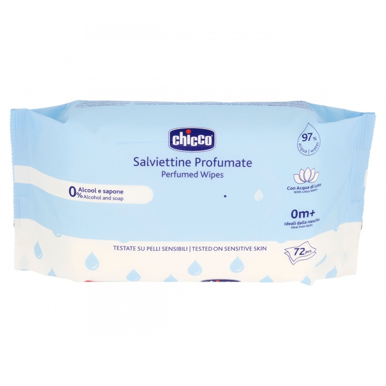 SALV.CHICCO BABY PZ 72 PROFUMATE                  
