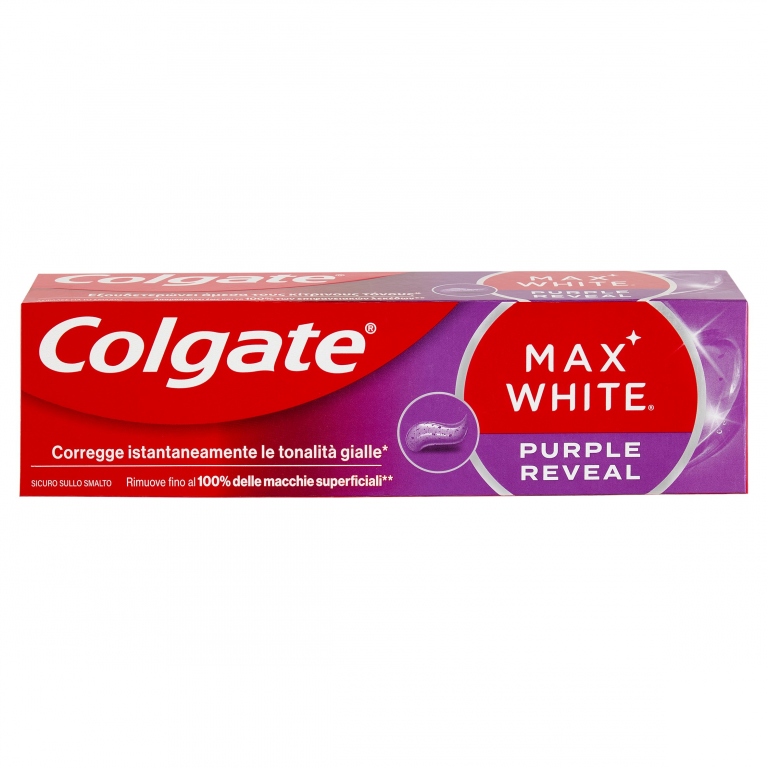DENT.COLGATE MAX WHITE PURPLE R ML.75             