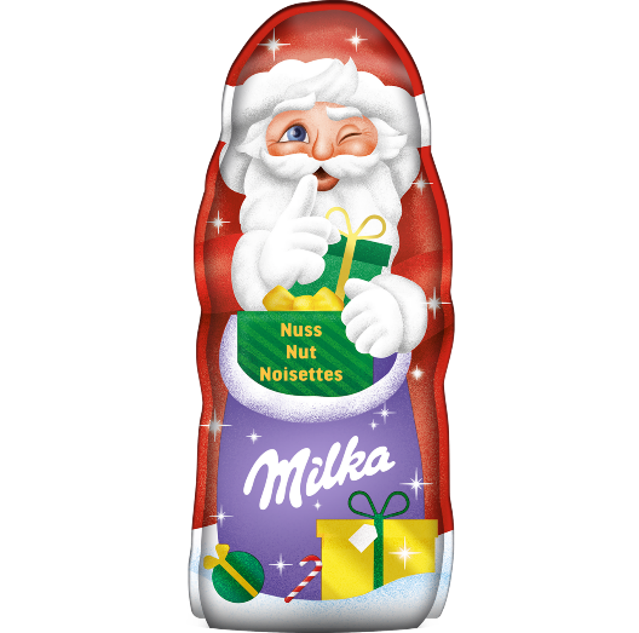 MILKA FIGURA BABBO NATALE AL LATTE GR.90          