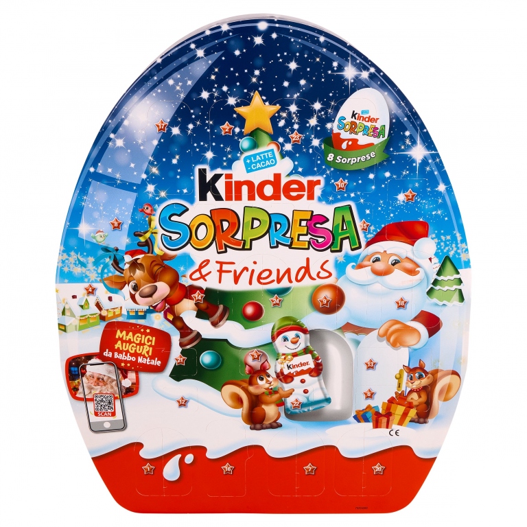 FERRERO KINDER CAL AVV SURPRISE&FRIENDS GR.370X30 