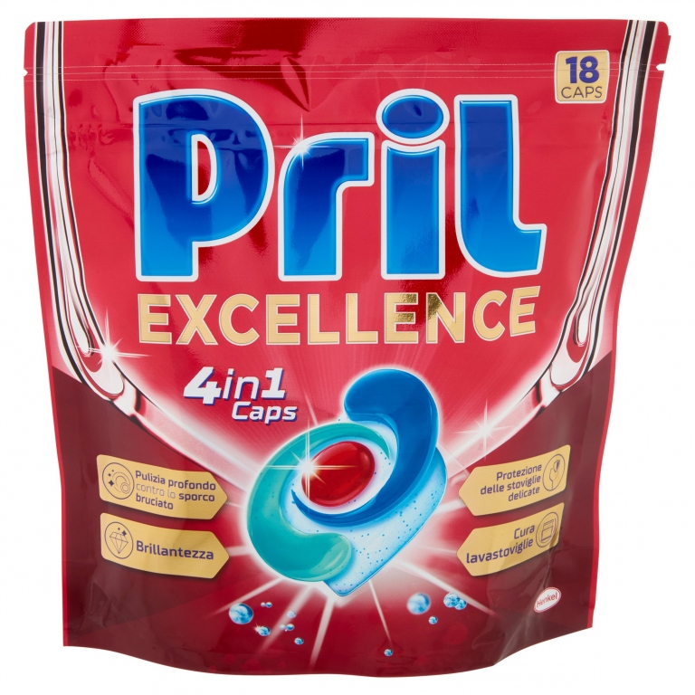 PRIL EXCELLANCE 4IN1 18 CAPS                      