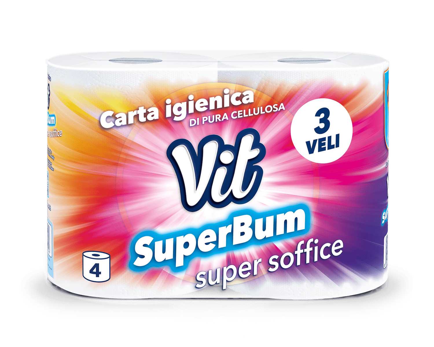 CARTA IG.SUPERBUM MAXI 3V 4 ROTOLI                