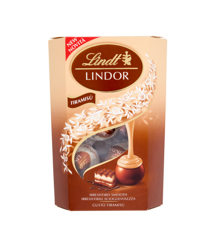 LINDT CORNET LINDOR TIRAMISU' GR.200              