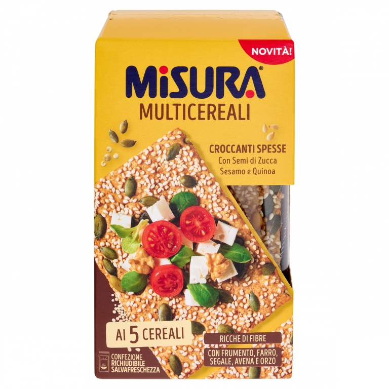 MISURA CROCCANTI MULTICEREALI GR.200              