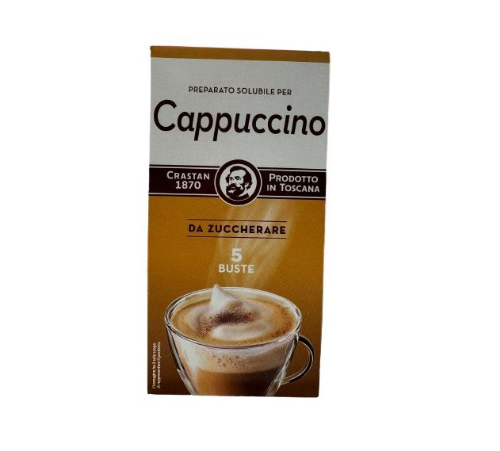 CAPPUCCINO CRASTAN GR.62,5X5BS DA ZUCCHERARE      