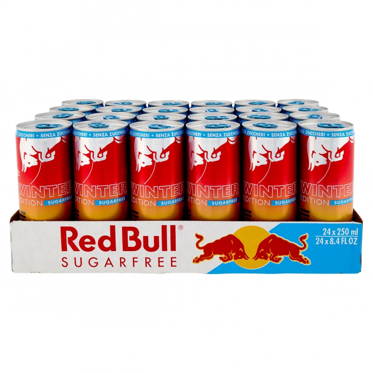 RED BULL WINTER EDITION SUGAR FREE CL.25          
