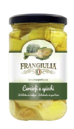 CARCIOFI FRANGIULIA SPACC/OLIO GR.314             
