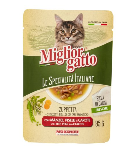 MORANDO GATTO SPEC.ITALIANE STRACCETTI MANZO GR.85