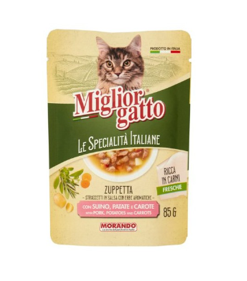 MORANDO GATTO SPEC.ITALIANE STRACCETTI SUINO GR.85