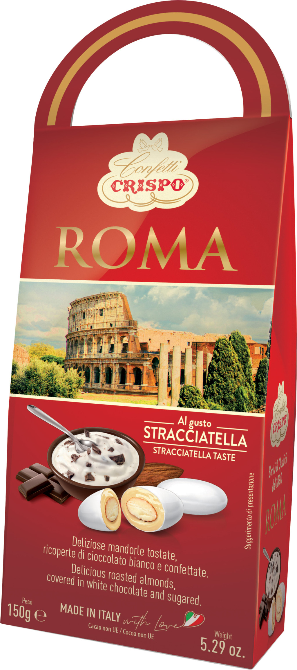 CRISPO CONFEZ.ROMA GUSTO STRACCIAT.GR.150         