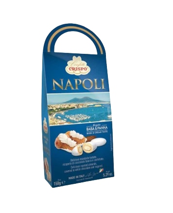 CRISPO CONFEZ.NAPOLI BABA'&PANNA GR.150           