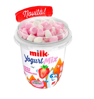 MILK FOR KIDS YOGURT FRAGOLA GOMMOSE ALLA FRUTTA  