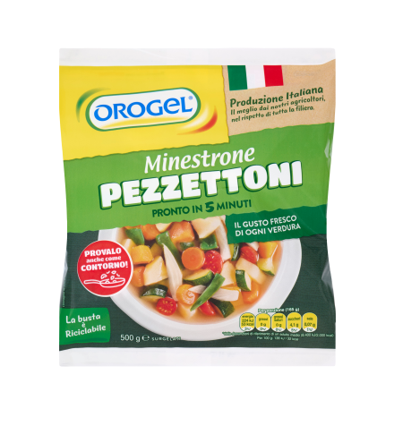 MINESTRONE PEZZETTONI OROGEL G500                 