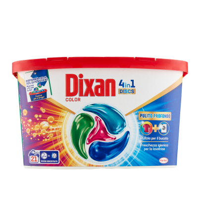 DIXAN DISCS 4/1 COLOR 21 PEZZI                    