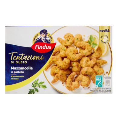 MAZZANCOLLE IN PASTELLA AL PREZ.LIMONE FINDUS G220