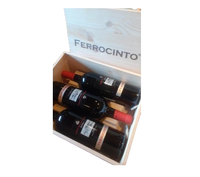 VINO FERROCINTO POLLINO R.SO CL.75 DOP X3BTG LEGNO