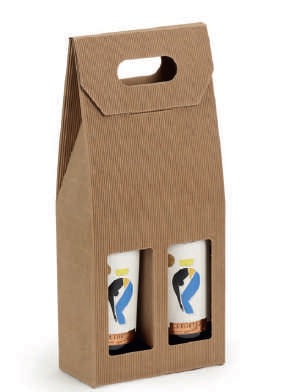 VALIGETTA P.BOTTIGLIE AVANA 2 BTG                 