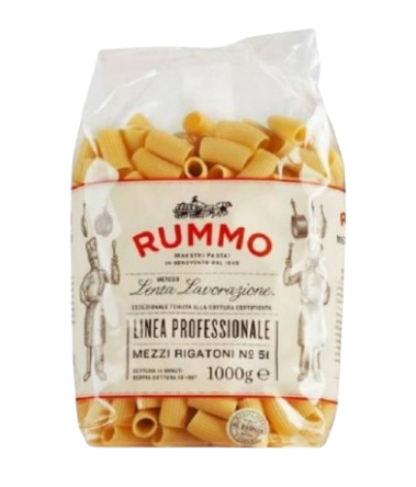 PASTA RUMMO N.51 MEZZI RIGATONI KG.1 PROFESS.     