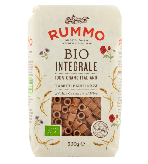 PASTA RUMMO INTEGR.N.72 TUBETTI RIG.GR.500        