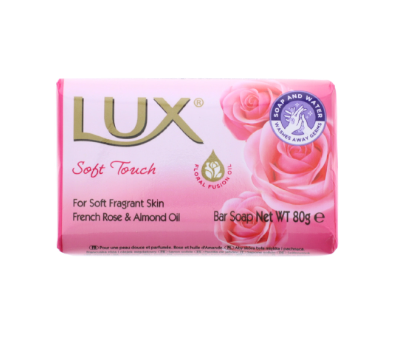 SAPONE SOLIDO LUX PINK SOFT GR80X2                