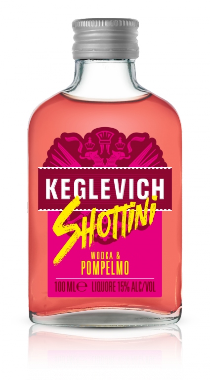 KEGLEVICH VODKA&POMPELMO ML.100 SHOTTINI          