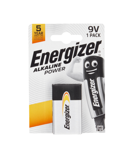 ENERGIZER BATTERIE ALK 9 VOLT X1                  