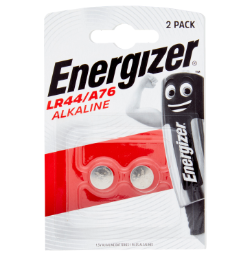 ENERGIZER BATTERIE ALK A76/LR44 X2                