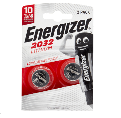 ENERGIZER BATTERIE CR2032 LITHIUM X2              