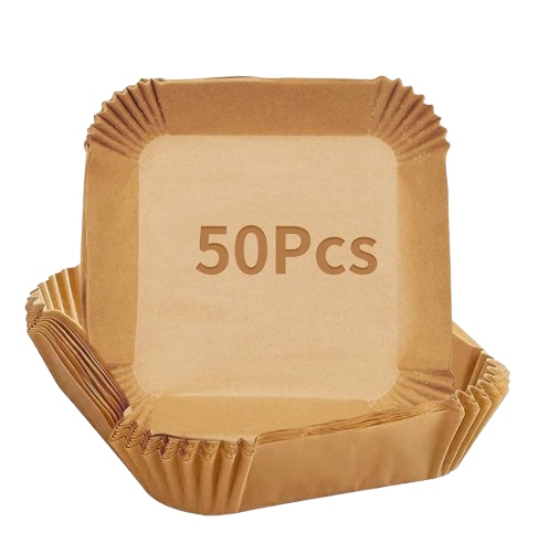 CARTA FORNO FRIGGITRICE AD ARIA QUADRATA PZ.50    