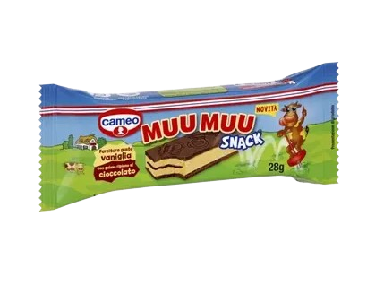 SNACK CAMEO MUU MUU 4X28GR.                       