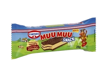 SNACK CAMEO MUU MUU 4X28GR.                       