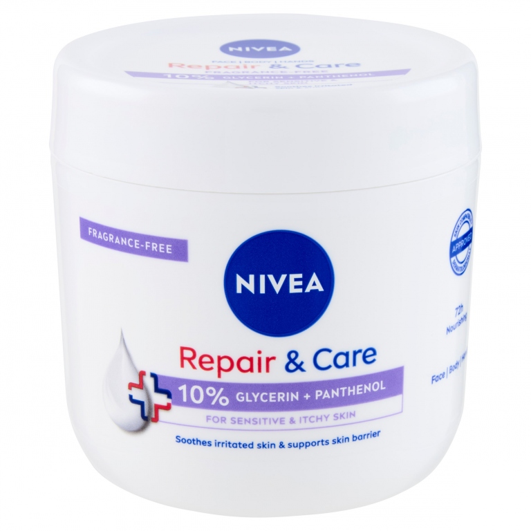 CREMA NIVEA REPAIR&CARE PELLI SENS.ML 400         