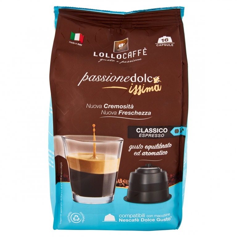 CAFFE' LOLLO CAPS DOLCEGUSTO X16PZ CLASSICO       